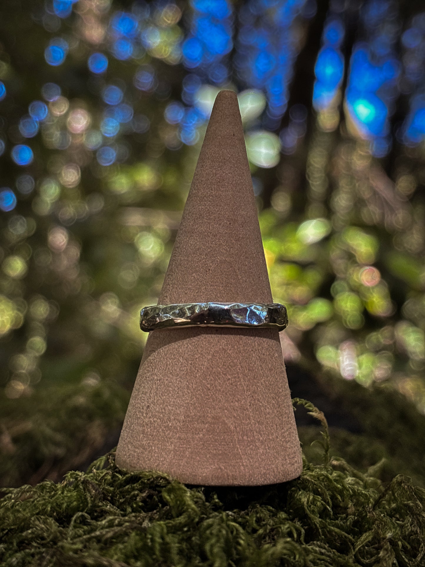 LIMITED - Hammered Textured Stacker Ring
