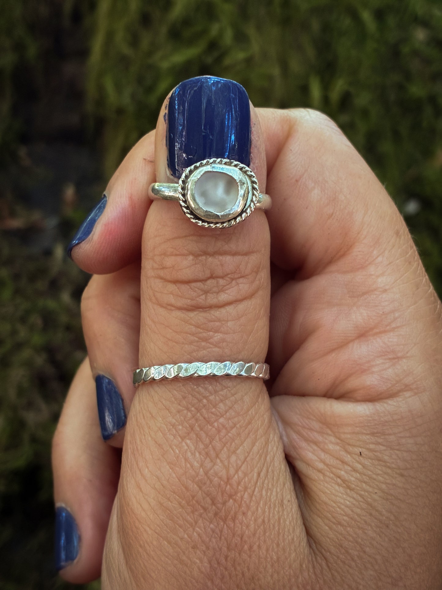 Pearl Tide Whisper Ring - Size 5.25