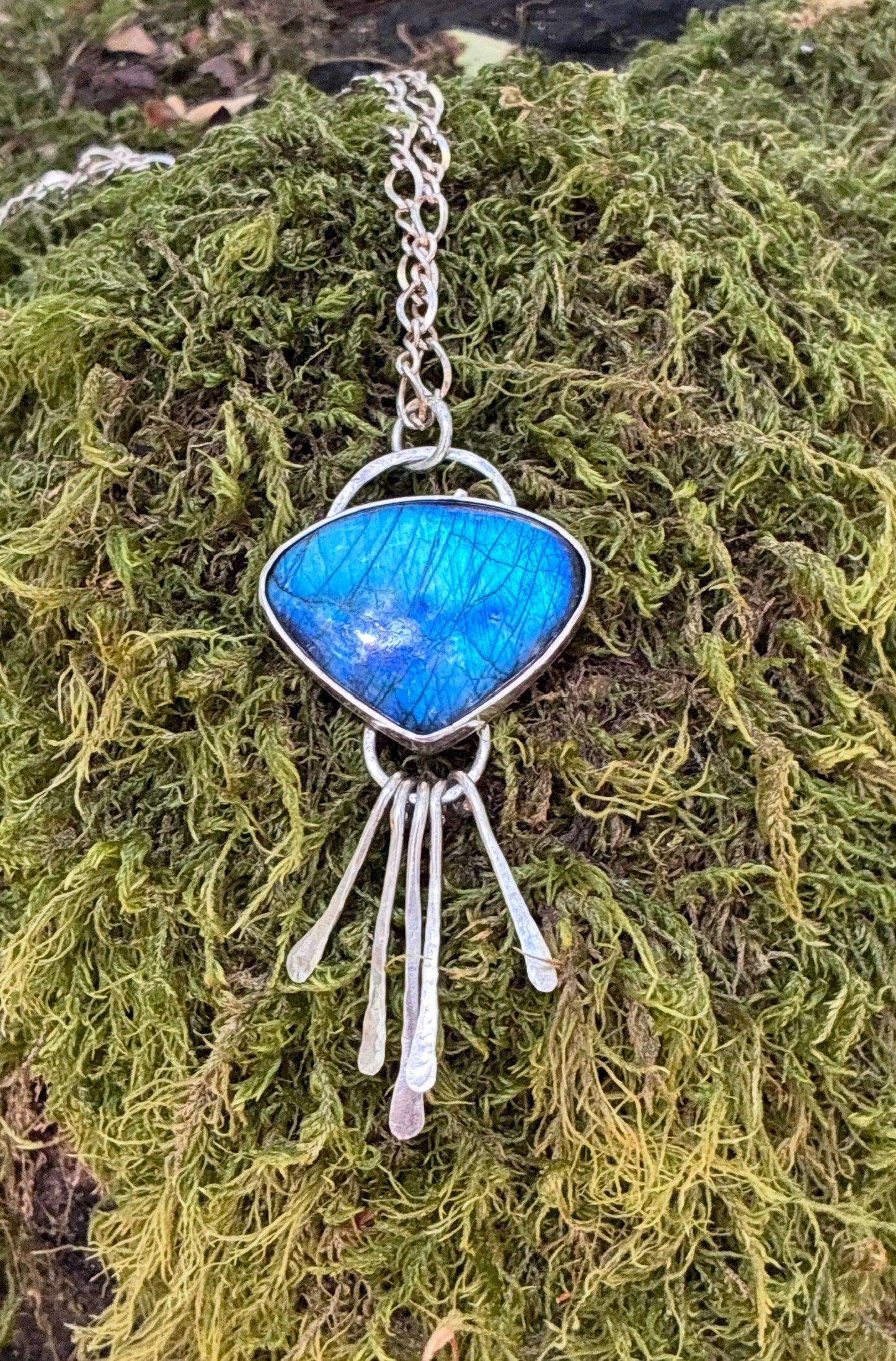 Labradorite Fringe Necklace