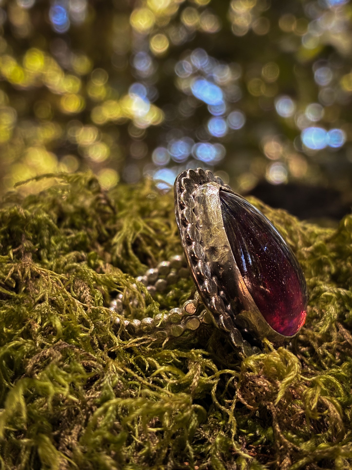 Dragon’s Breath Flame Ring - Size 8.75