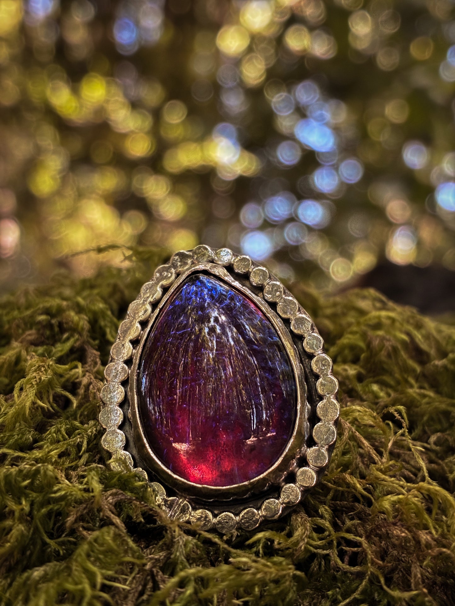 Dragon’s Breath Flame Ring - Size 8.75