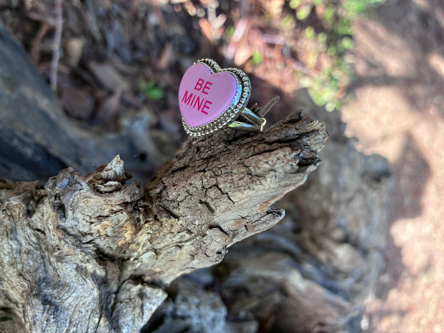 Be Mine Heart Ring – Sterling Silver Valentine Ring
