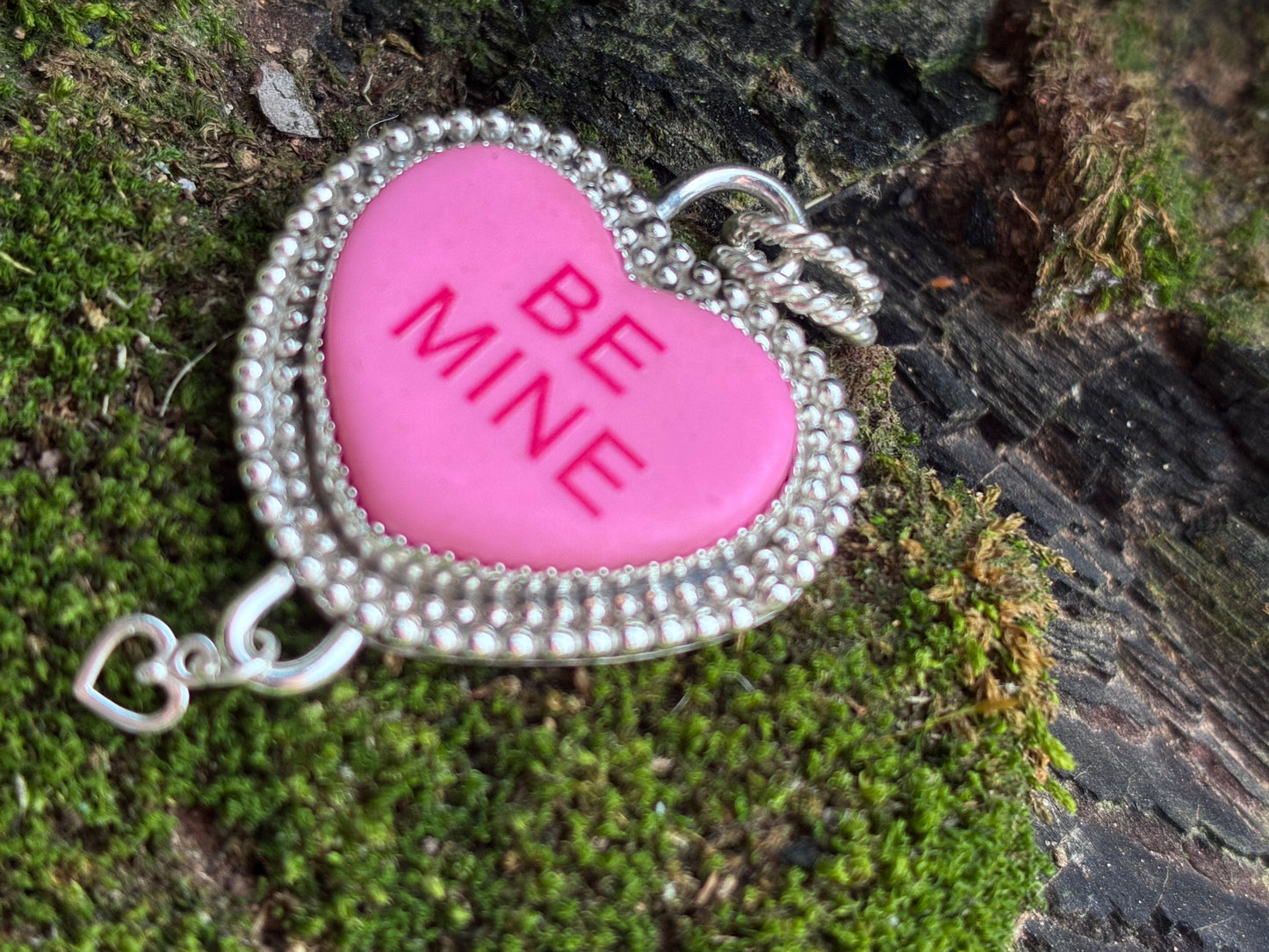 Be Mine Heart Necklace – Sterling Silver