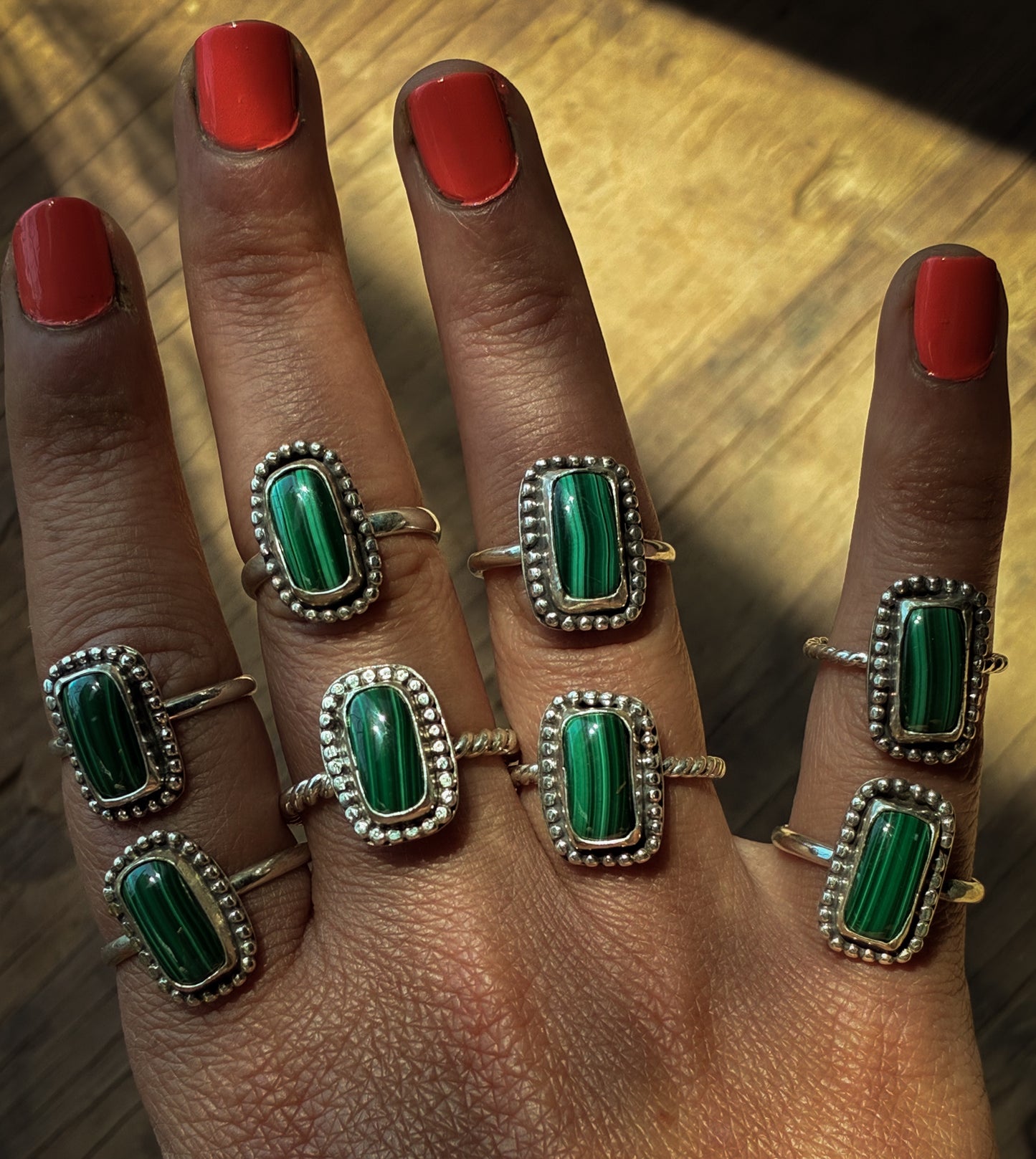 Malachite Ring