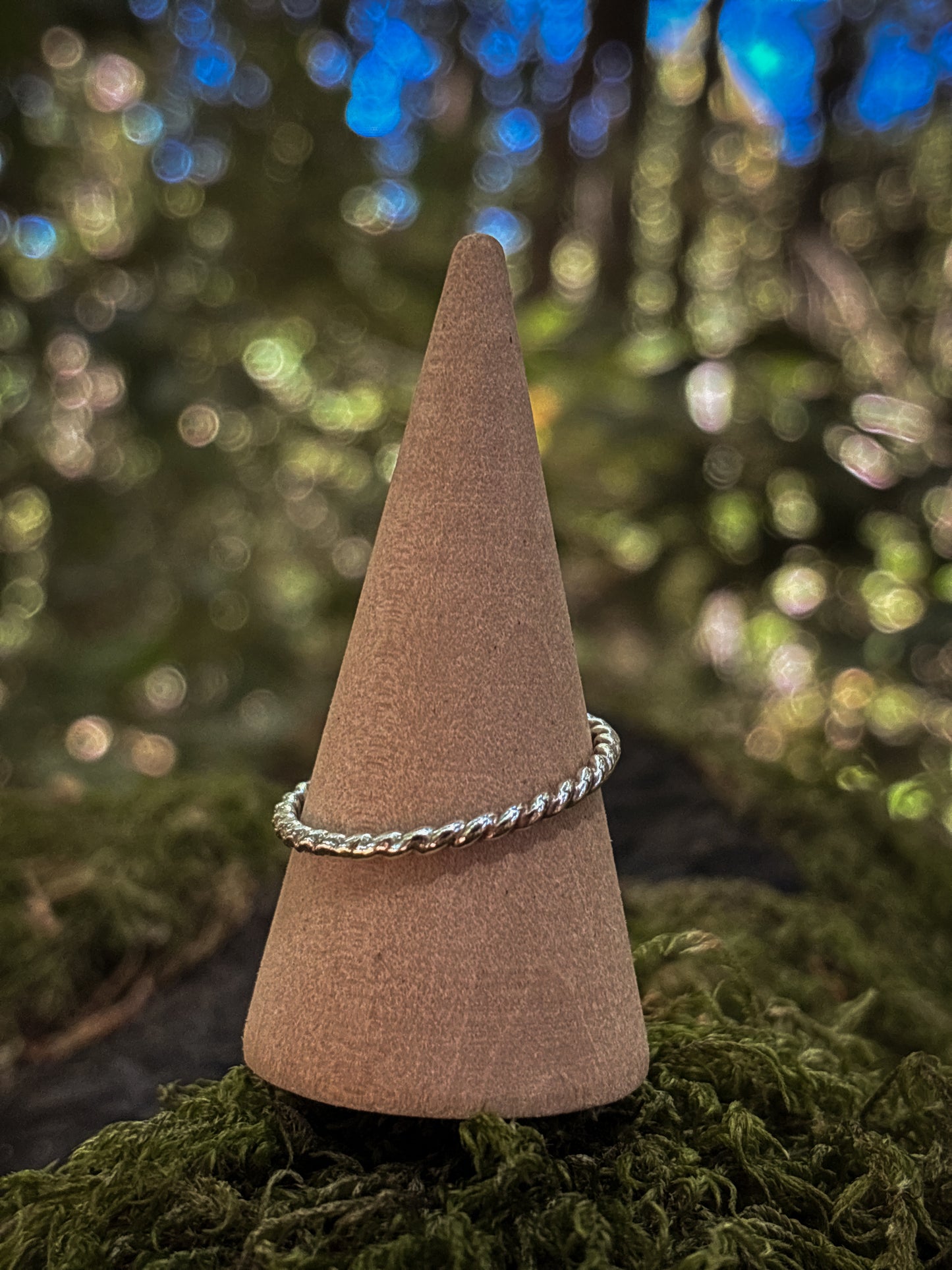 Twisted Wire Stacker Ring