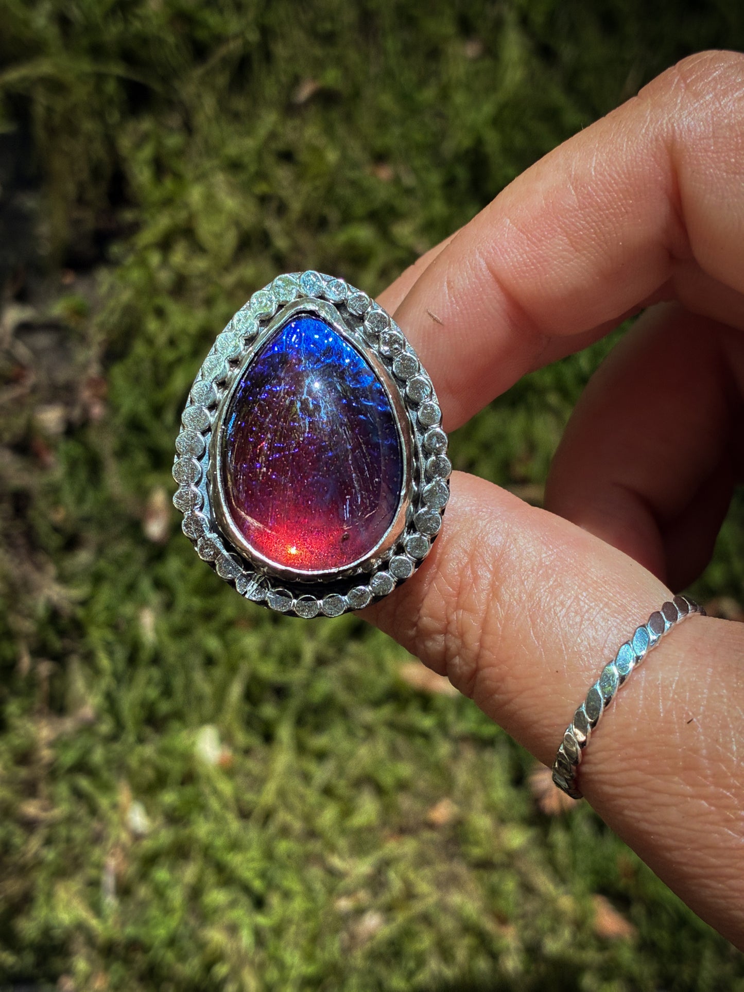 Dragon’s Breath Flame Ring - Size 8.75