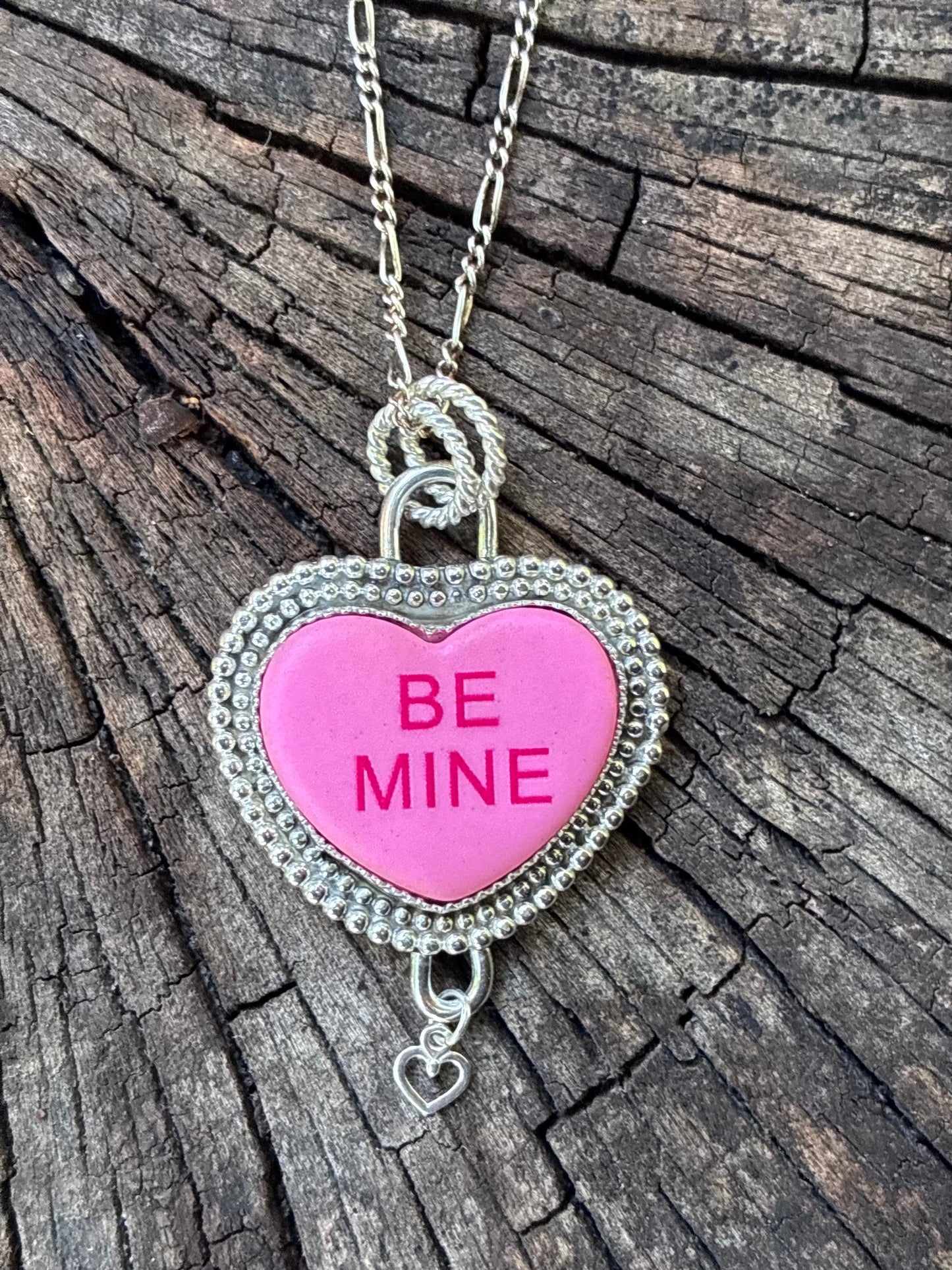Be Mine Heart Necklace – Sterling Silver