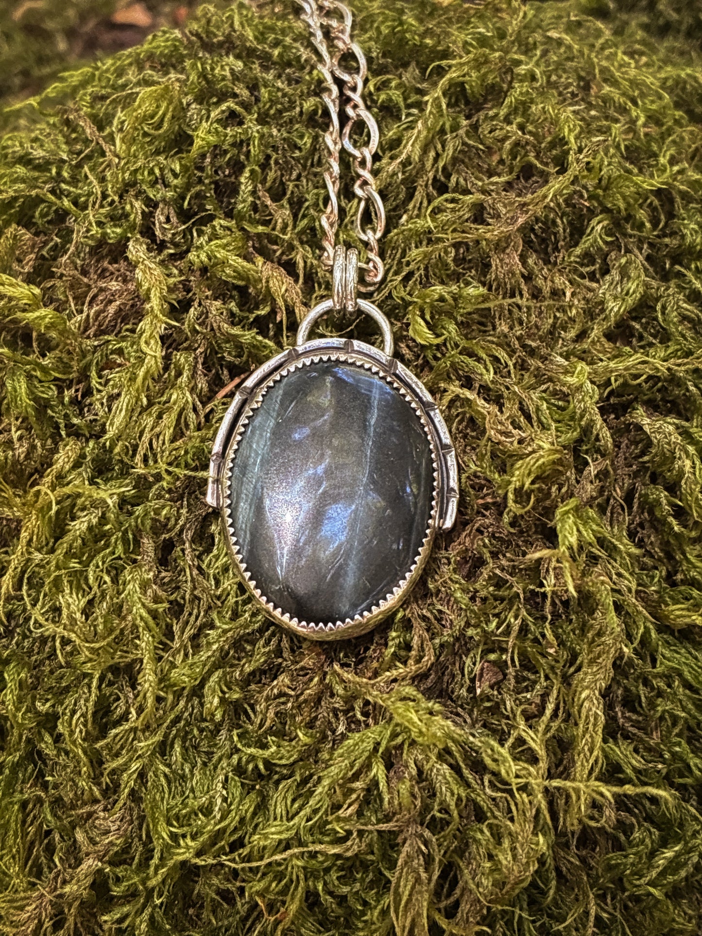Blue Tiger’s Eye Necklace