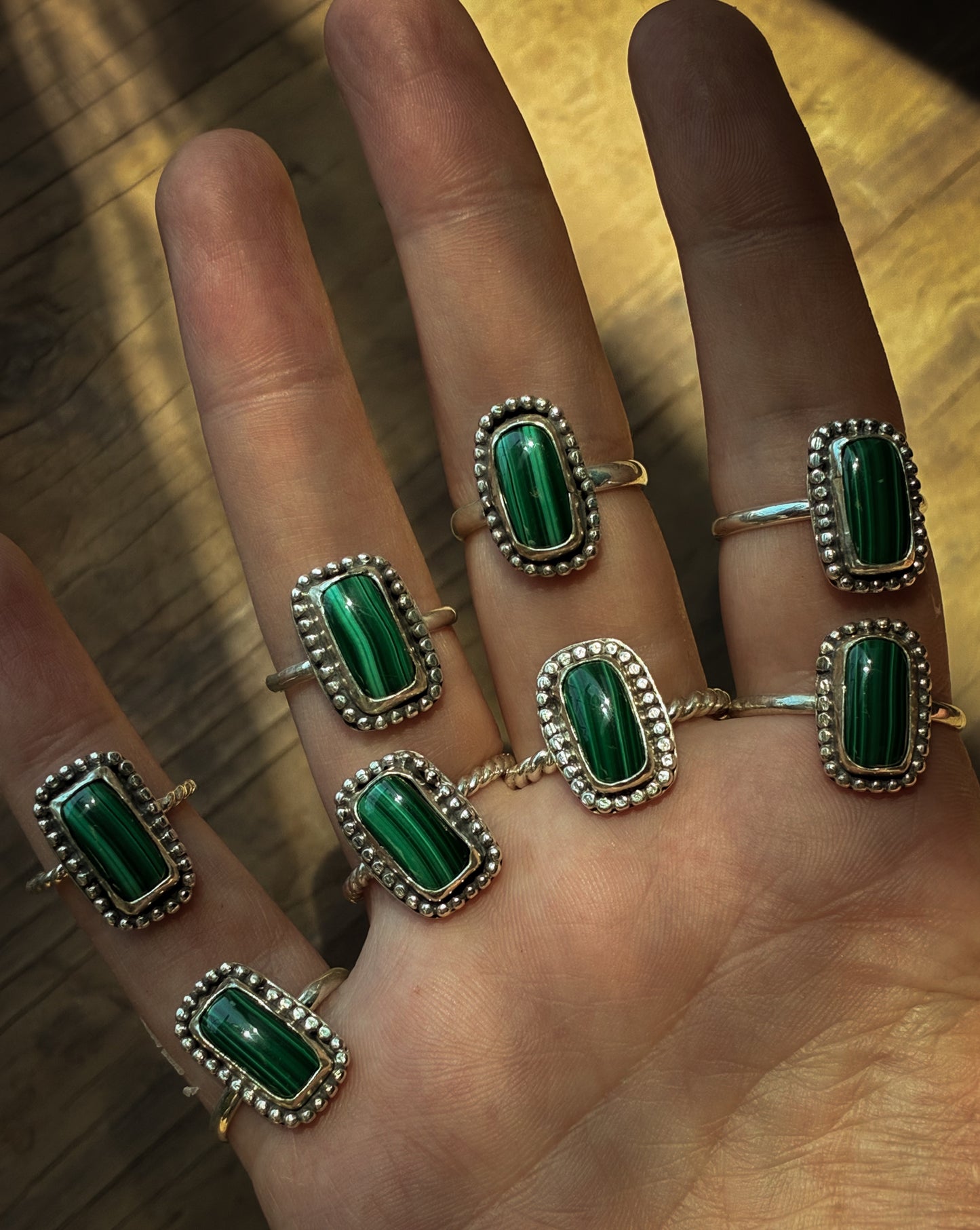 Malachite Ring