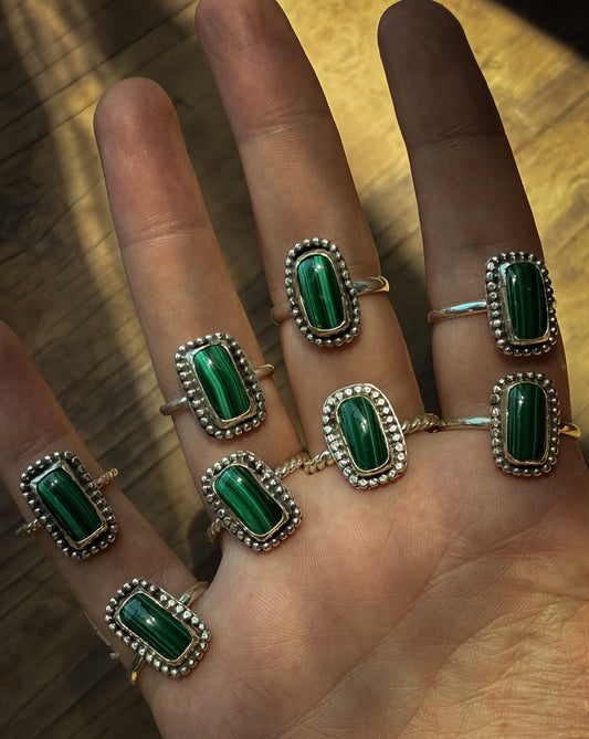 Malachite Ring