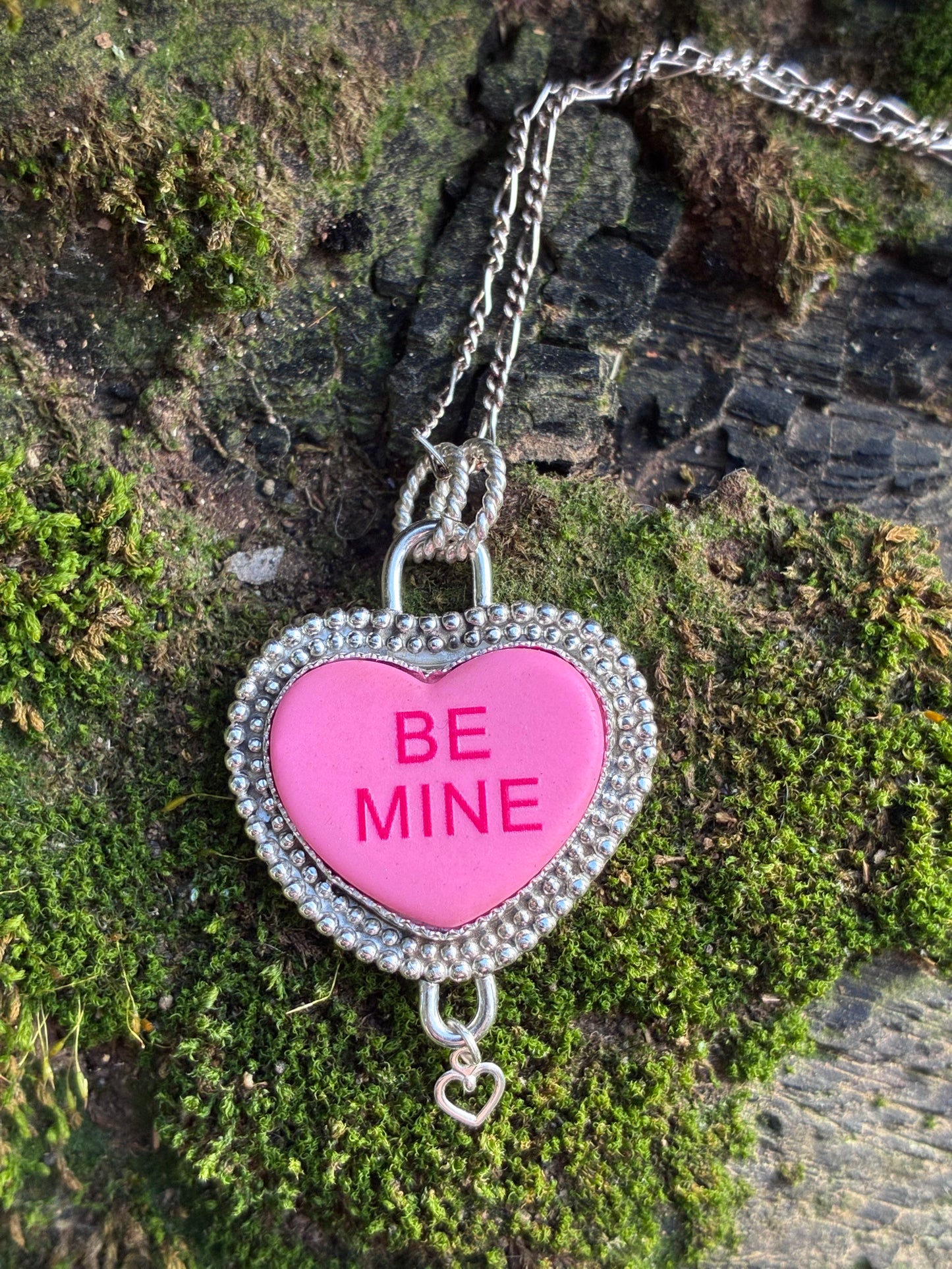 Be Mine Heart Necklace – Sterling Silver