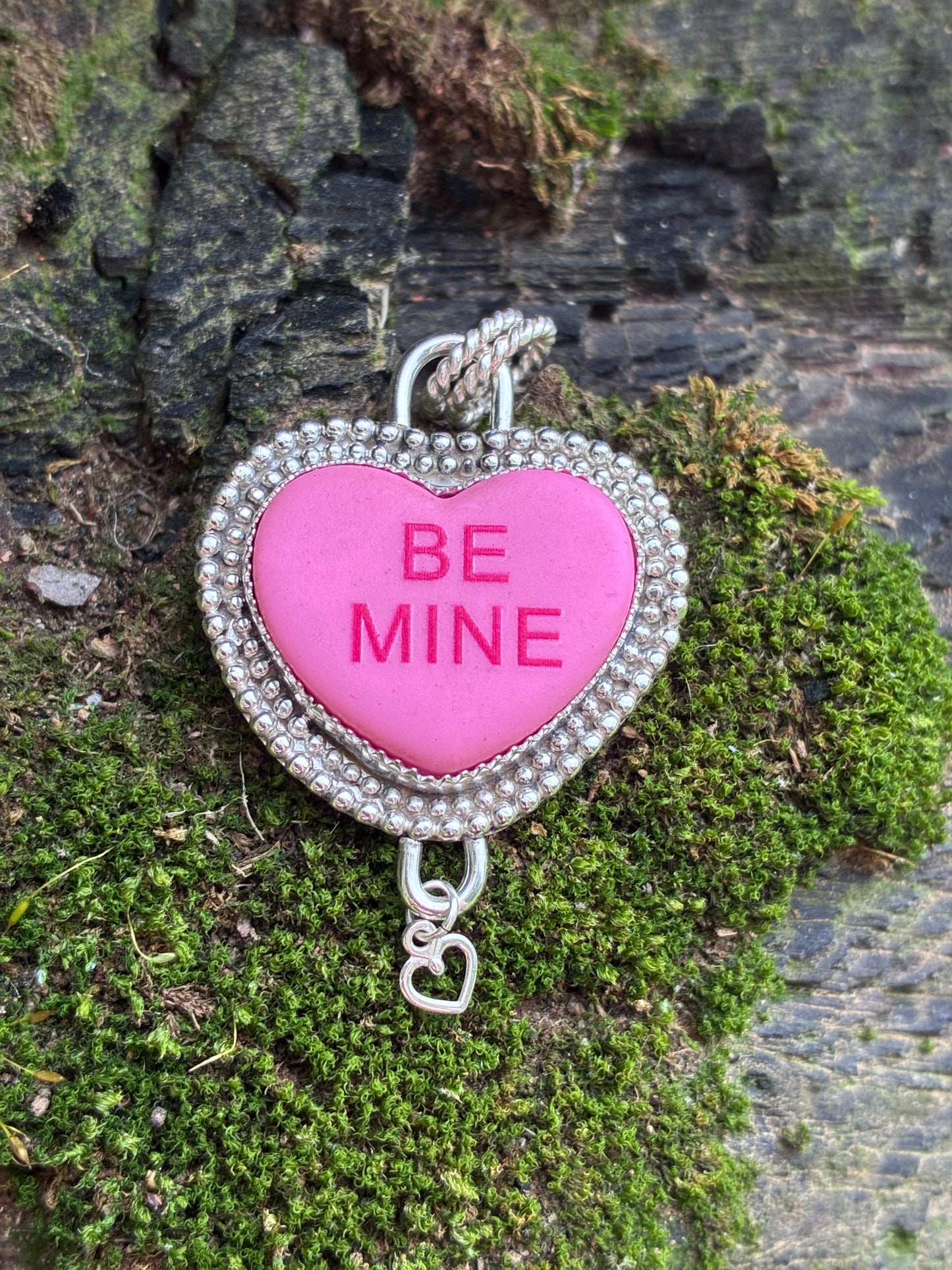 Be Mine Heart Necklace – Sterling Silver