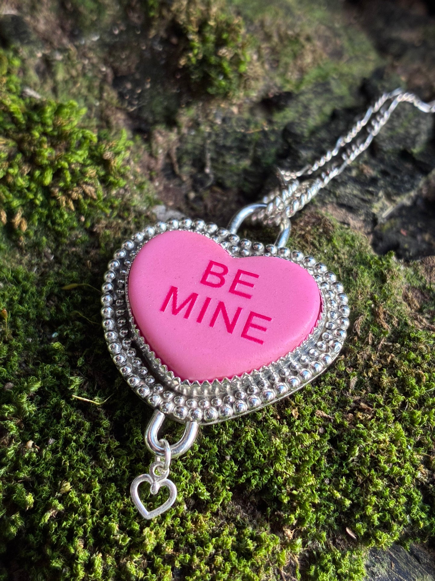 Be Mine Heart Necklace – Sterling Silver