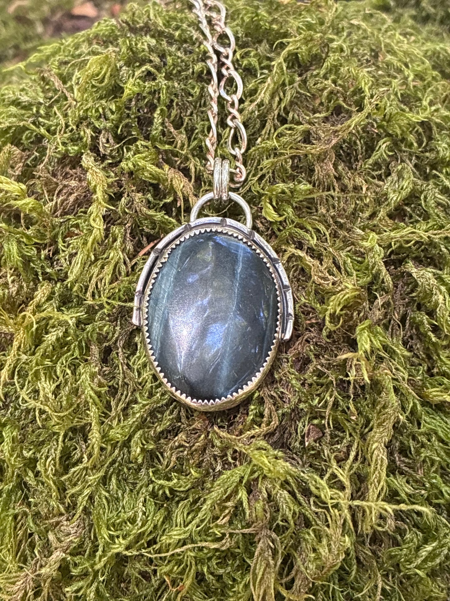 Blue Tiger’s Eye Necklace