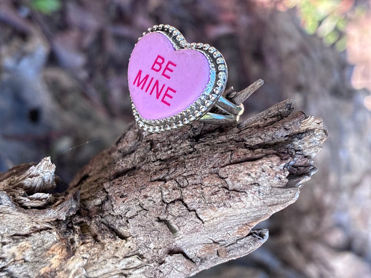 Be Mine Heart Ring – Sterling Silver Valentine Ring