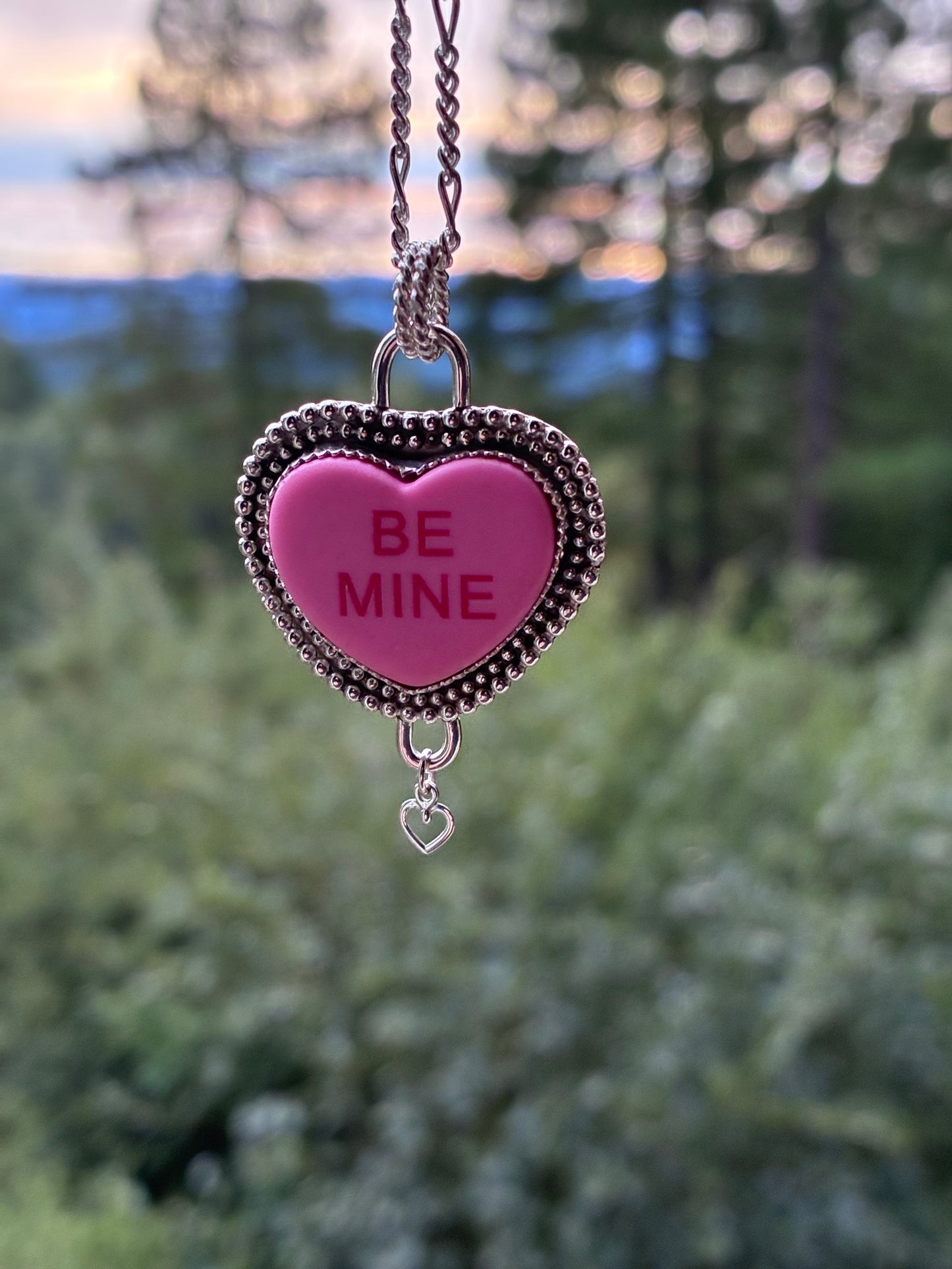 Be Mine Heart Necklace – Sterling Silver