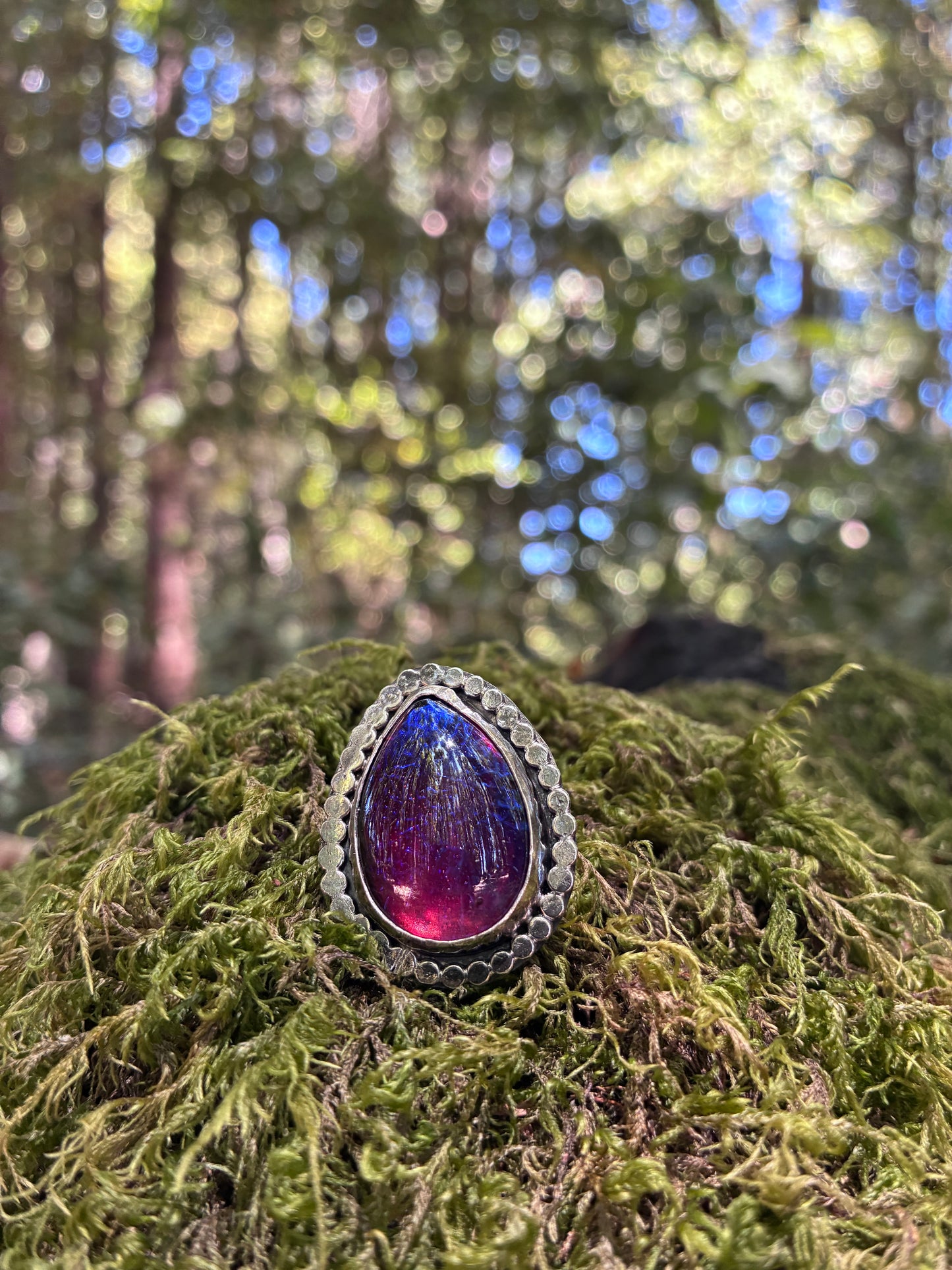 Dragon’s Breath Flame Ring - Size 8.75
