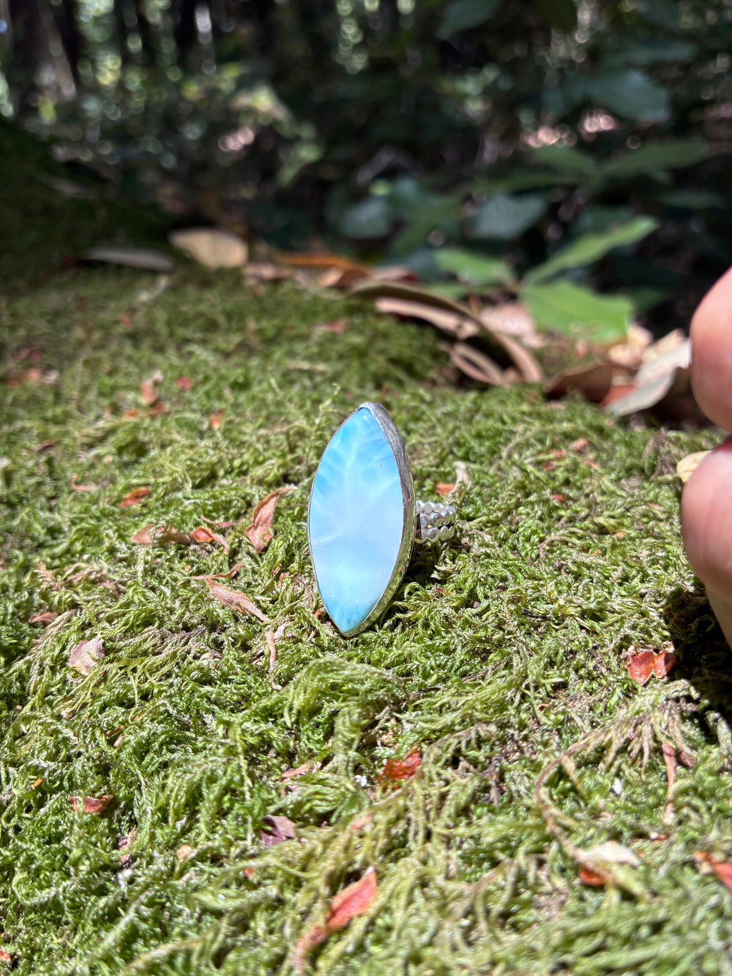 Larimar Tranquility Ring - Size 8.5