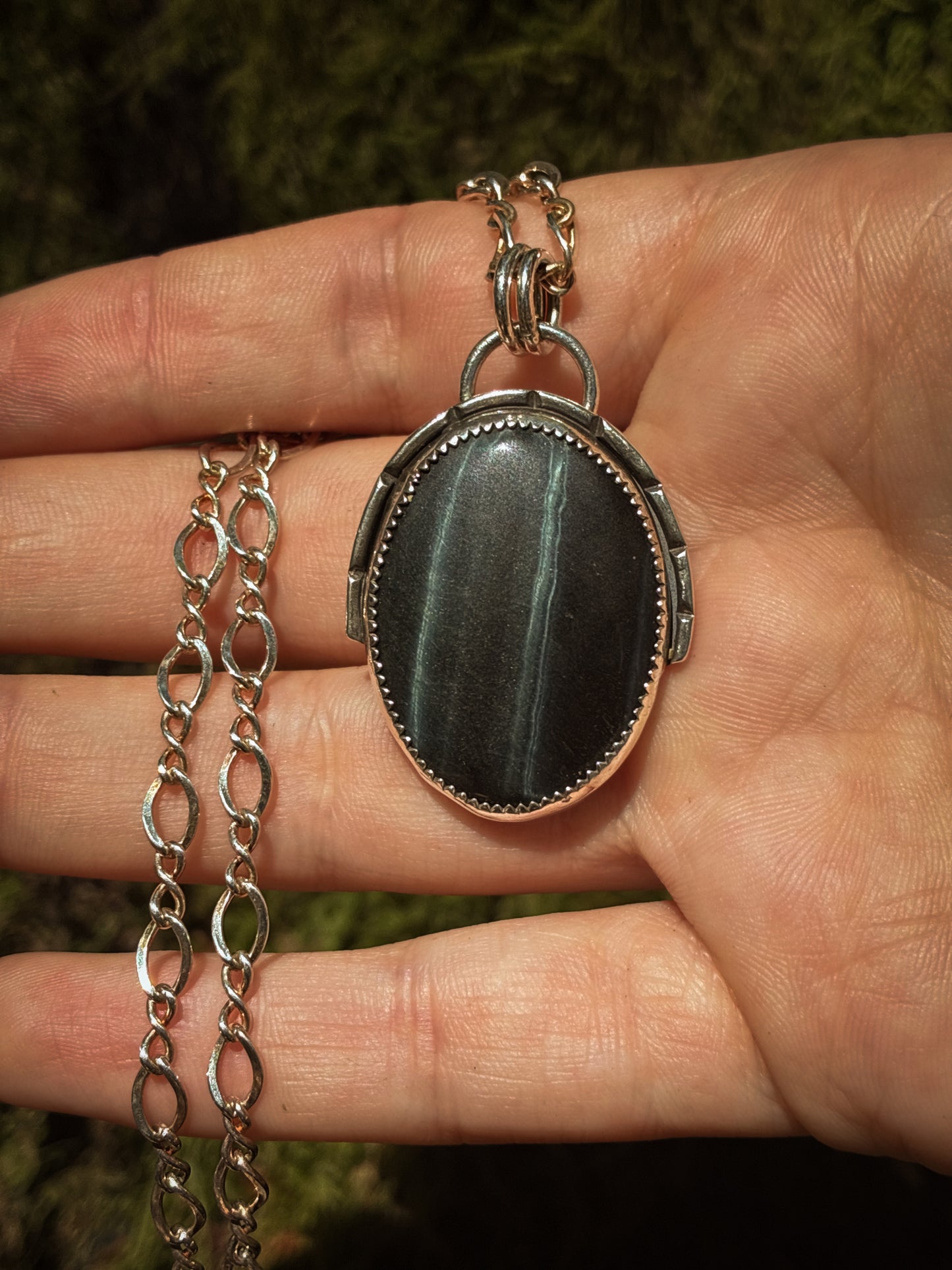 Blue Tiger’s Eye Necklace