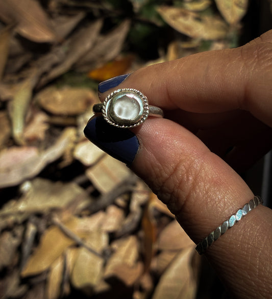 Pearl Tide Whisper Ring - Size 5.25